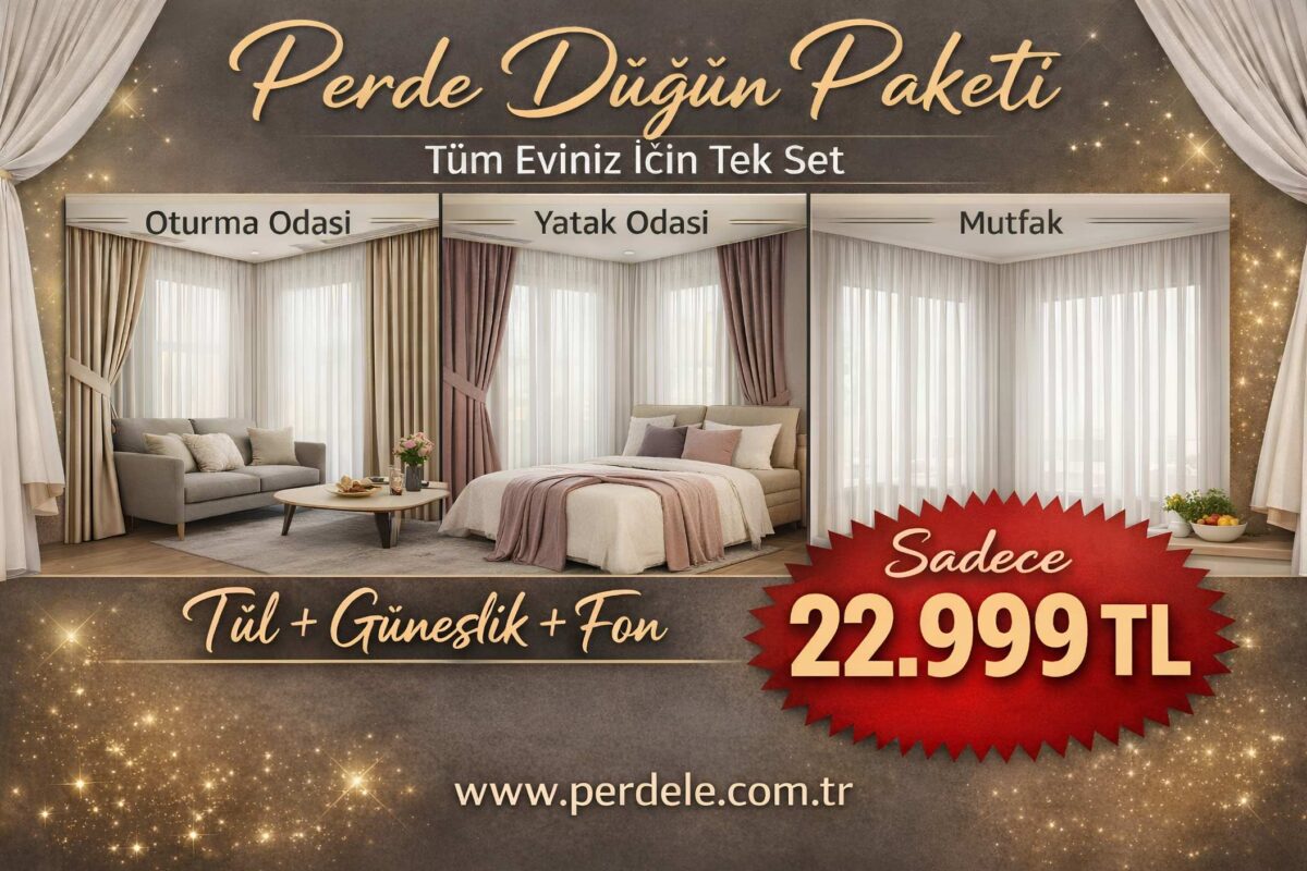 Perdele Dugun Paketi