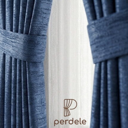 Premium Geçişli Kadife Fon Perde